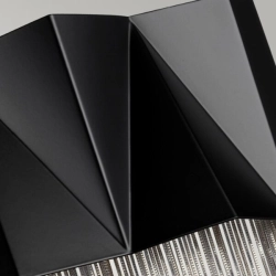 Kinkiet Zuma – 3 źródła światła – Satynowa czerń / Srebrny HK-ZUMA-3W-SBS Elstead Lighting