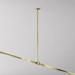 Mocowanie sufitowe Long 700 mm z prostym złączem zasilającym Flarity TRA159C-IPC1-BS Maytoni - zdjęcie produktu