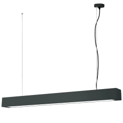 kinkiecik.pl Ibros wiszący czarny duży 24W 4000K IP20 LP-7001/1P 20 BK-93 24/4 Light Prestige