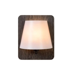 IDAHO Kinkiet E14 Grey wood 77281/01/36 Lucide - zdjęcie produktu
