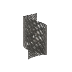 Kinkiet SPIRAL BLACK 1357/1 EMIBIG Lighting