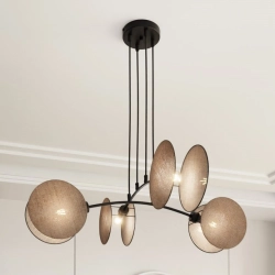 Lampa wisząca MOTIF 4 NATURAL 1328/4 EMIBIG Lighting - zdjęcie produktu