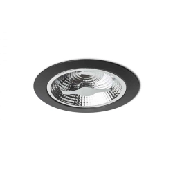 kinkiecik.pl KELLY LED DIMM wpuszczana czarna 230V LED 15W 45° 3000K R12636 Rendl light studio