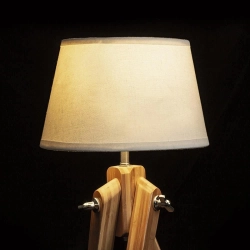 kinkiecik.pl ALVIS 24/15 abażur stołowy kremowo biała max. 28W R13524 Rendl light studio