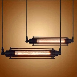kinkiecik.pl Lampa wisząca Abigali Retro Pozioma ABIGALI-KRH-E27