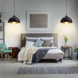 kinkiecik.pl Lampa wisząca Abigali Round 1 ⌀30 ABIGALI-CHFB-E27