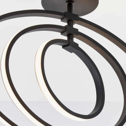 kinkiecik.pl Lampa sufitowa Avali 3lt semi flush 80682 ENDON