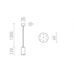 kinkiecik.pl BELENOS wisząca biała 230V LED GU10 9W R13365 Rendl light studio