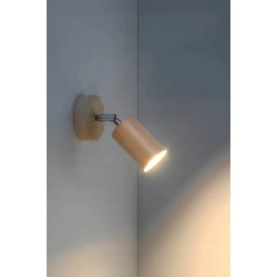 kinkiecik.pl Kinkiet BERG naturalne drewno SL.0701 SOLLUX LIGHTING