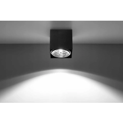 kinkiecik.pl Plafon BLAKE czarny SL.0700 SOLLUX LIGHTING