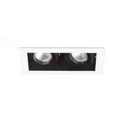 kinkiecik.pl BONDY II wpuszczana biała 230V LED 2x7W 24° 3000K R12857 Rendl light studio