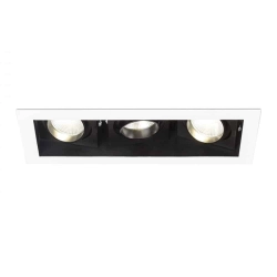 kinkiecik.pl BONDY III wpuszczana biała 230V LED 3x7W 24° 3000K R12858 Rendl light studio