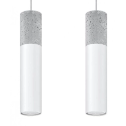 kinkiecik.pl Lampa wisząca BORGIO 1 biały SL.0647 LIGHTING