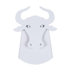 kinkiecik.pl Lampa ścienna LED Byk Abigali Bull Biała ABIGALI-BULL-W