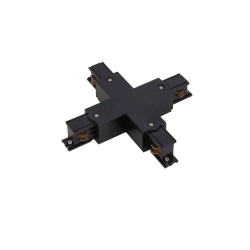 Łącznik krzyżowy czarny CTLS POWER X CONNECTOR BLACK 8702 Nowodvorski - zdjęcie produktu