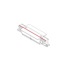 Łącznik prosty wpuszczany czarny CTLS RECESSED POWER STRAIGHT CONNECTOR BLACK 8685 Nowodvorski - zdjęcie dodatkowe 1