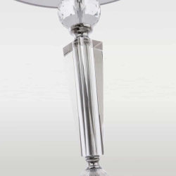 Lampa stołowa Charlotte T01295CH-WH CosmoLight - zdjęcie dodatkowe 1