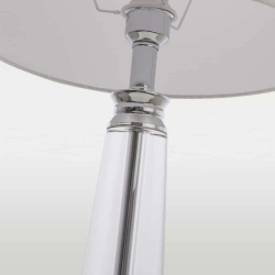 Lampa stołowa Charlotte - T01332CH-WH CosmoLight - zdjęcie dodatkowe 1