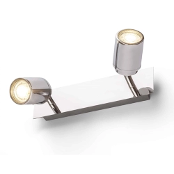 kinkiecik.pl DUBLIN II natynkowa chrom 230V GU10 2x9W IP44 R13378 Rendl light studio
