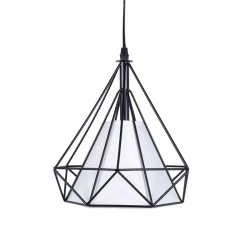 kinkiecik.pl Lampa wisząca Diament Abigali Diamond I ABIGALI-CHNR-E27