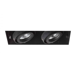 kinkiecik.pl ELECTRA II czarna 230V GU10 2x50W R12053 Rendl light studio