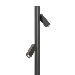 kinkiecik.pl FADO podłogowa czarna 230V LED 2x3W 45° 3000K R12475 Rendl light studio