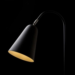 kinkiecik.pl GARBO stołowa czarna chrom 230V E27 28W R12675 Rendl light studio