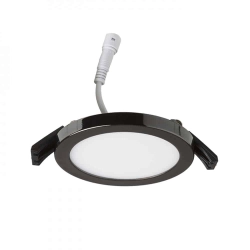 kinkiecik.pl HUE R 9 wpuszczana czarny chrom 230V LED 6W 3000K R12761 Rendl light studio
