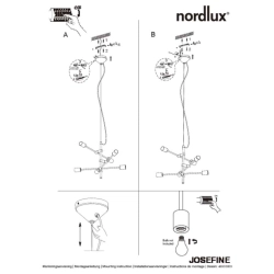 kinkiecik.pl Lampa wisząca Josefine 48933003 Nordlux