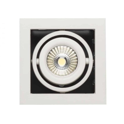 kinkiecik.pl LEDA wpuszczana biała 230V/350mA LED 5.4W 25° 3000K R10402 Rendl light studio