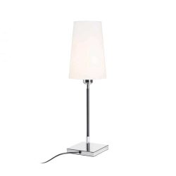 kinkiecik.pl LULU stołowa biała/czarna chrom 230V E27 28W R12464 Rendl light studio