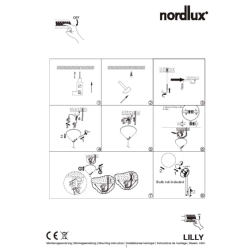 kinkiecik.pl Lampa wisząca Lilly 48603003 Nordlux