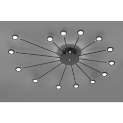kinkiecik.pl Lampa sufitowa PEACOCK – 679511532 incl. 15x SMD LED, 2,6W · 15x 260lm, 3000K TRIO