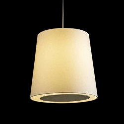 kinkiecik.pl POLLOCK wisząca biała/jasnoszara 230V E27 28W R13280 Rendl light studio
