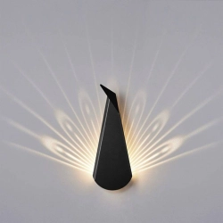 kinkiecik.pl Kinkiet LED Paw Abigali Pawn Czarny ABIGALI-PAWN-B