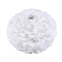 kinkiecik.pl Lampa wisząca Pióro Abigali Feather ⌀60 cm ABIGALI-CHUF-E27
