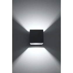 kinkiecik.pl Kinkiet QUAD 1 antracyt SL.0565 SOLLUX LIGHTING