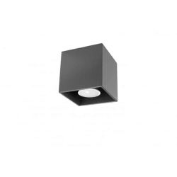 kinkiecik.pl Plafon QUAD 1 antracyt SL.0567 SOLLUX LIGHTING
