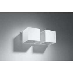 kinkiecik.pl Kinkiet QUAD 2 biały SL.0656 SOLLUX LIGHTING
