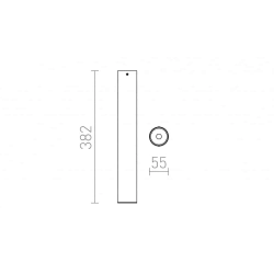 kinkiecik.pl RIGA 38 sufitowa biała 230V LED 9W 38° 3000K R12454 Rendl light studio