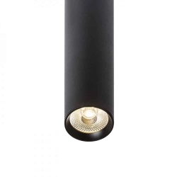kinkiecik.pl RIGA 38 sufitowa czarna 230V LED 9W 38° 3000K R12455 Rendl light studio