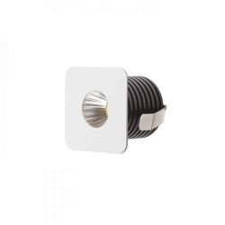 kinkiecik.pl RIO SQ wpuszczana biała 230V LED 3W 24° 3000K R12350 Rendl light studio