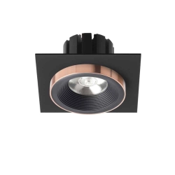 kinkiecik.pl SHARM SQ I wpuszczana czarna/czarna miedź 230V LED 10W 24° 3000K R13254 Rendl light studio