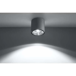 kinkiecik.pl Plafon TIUBE szary SL.0696 SOLLUX LIGHTING