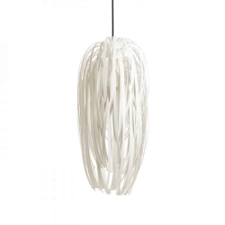 kinkiecik.pl ZALA wisząca białe PVC/czarna 230V E27 15W R13315 Rendl light studio
