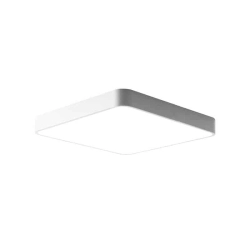 kinkiecik.pl Plafon LED kwadratowy Abigali 400x400x50mm 24W ściemnialny, pilot ABIGALI-MD1002-40-BY