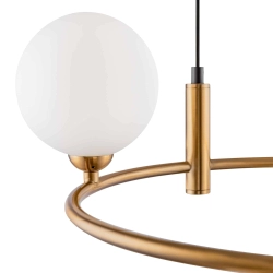 Lampa wisząca AMILY MDM-3974/4 BRO Italux - zdjęcie 2
