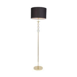 Abażur czarny do lampy podłogowej REA II RLL93163-1GB Zuma Line - zdjęcie produktu
