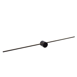 Kinkiet łazienkowy MIZAR LED 1x10W 2700K IP44 czarny 12201/90/30 Lucide - zdjęcie produktu