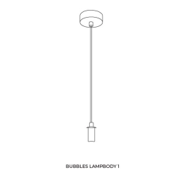 Baza BUBBLES LAMPBODY 1 AZ5954 AZZARDO